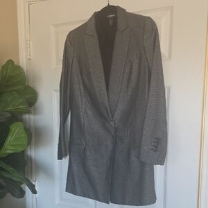 Charcoal Blazer Jacket